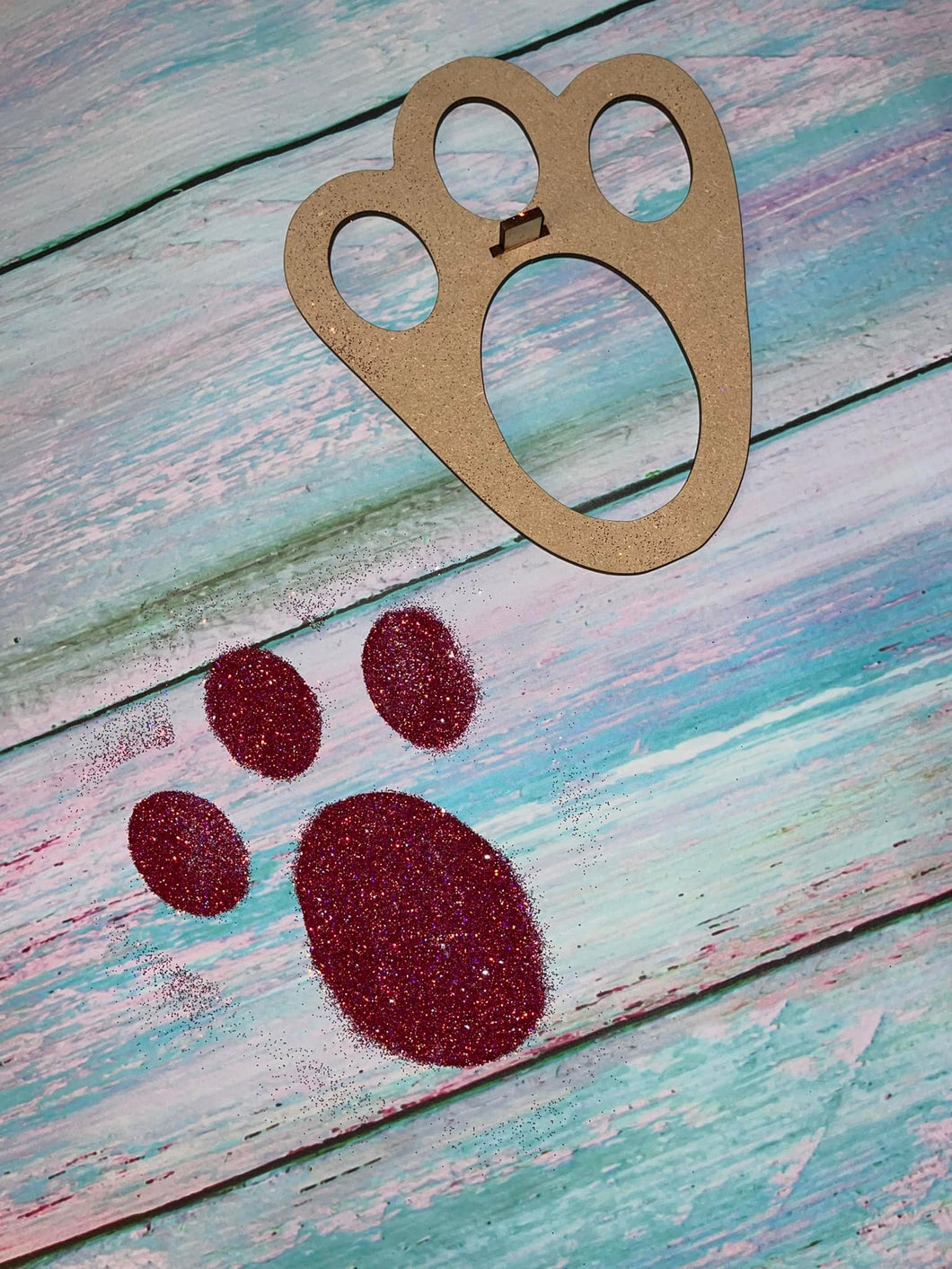 Easter Bunny Paw Print