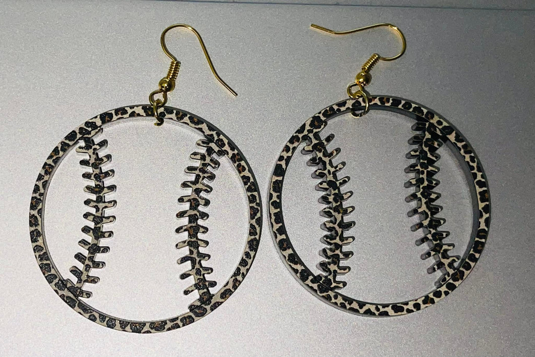 Baseball/Softball Earrings