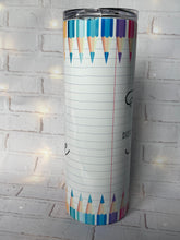 Load image into Gallery viewer, Truly Great Teacher Tumbler 20oz