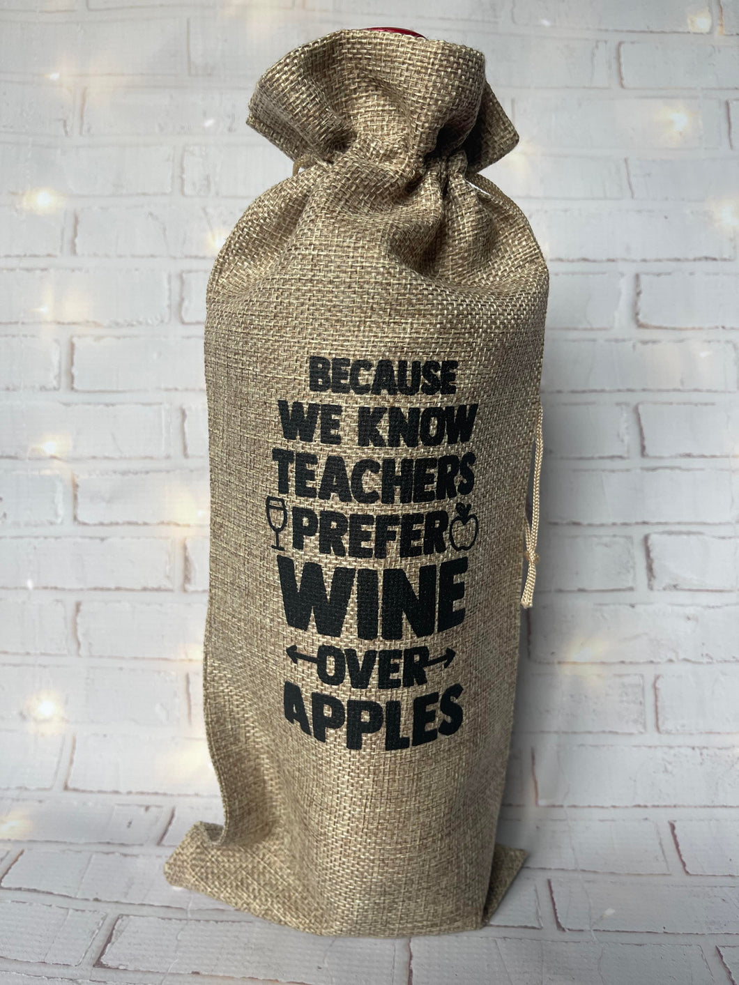 Teacher Wine Bags