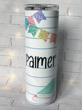 Load image into Gallery viewer, Teacher (paper) tumbler 20oz