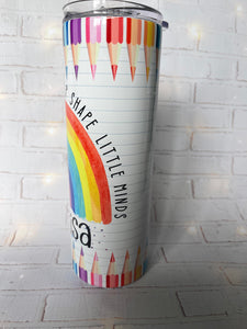 Teacher Rainbow Tumbler 20oz