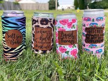 Load image into Gallery viewer, Skinny can koozies with patch