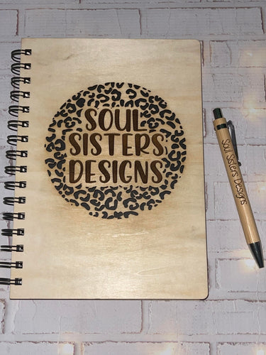 Engraved Notebooks and Pens