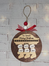 Load image into Gallery viewer, Family Stocking Ornament
