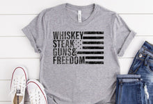 Load image into Gallery viewer, Whiskey Steak Guns &amp; Freedom (P14-9)