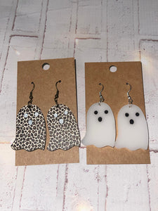 Acrylic Halloween Earrings