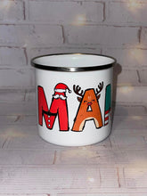 Load image into Gallery viewer, Christmas Enamel mugs