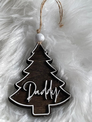 Tree Stocking Tag/Ornament