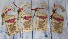 Load image into Gallery viewer, Santa&#39;s Magic Key and Door Hanger