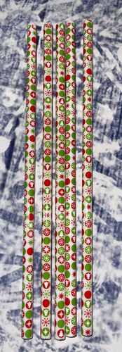 Christmas Reusable Straws