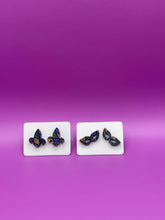 Load image into Gallery viewer, Mardi Gras Earrings