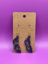 Load image into Gallery viewer, Mardi Gras Earrings