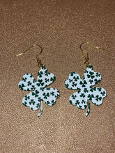 Load image into Gallery viewer, St Patrick&#39;s Day Dangle Earrings