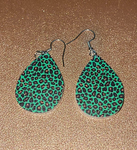 St Patrick's Day Dangle Earrings