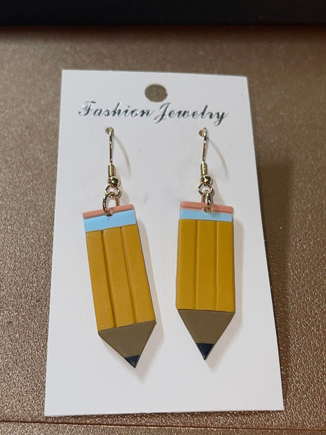 Clay Pencil Earrings