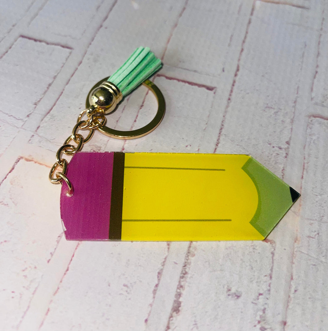 Pencil Keychain