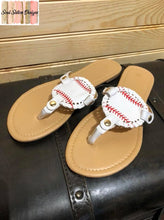 Load image into Gallery viewer, Softball/Baseball Disk Sandals