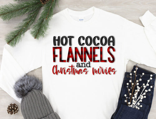 Hot Cocoa Flannels and Christmas Movies (C151-6)