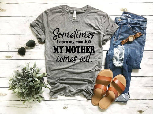 Sometimes I open my mouth and my mother comes out E207