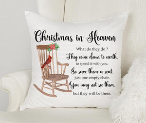 Because Someone We Love Is In Heaven Pillow