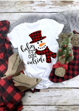 Load image into Gallery viewer, Baby it&#39;s cold outside snowman (C113-4)