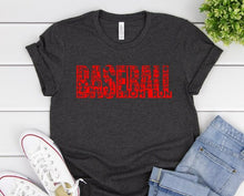 Load image into Gallery viewer, Baseball Word Art  (BB33-7)