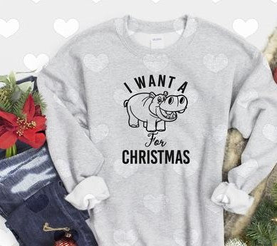 I want HIPPOPOTAMUS for Christmas (C13-5)