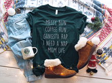 Load image into Gallery viewer, Messy Bun Coffee Run Mom Life (M8-2)