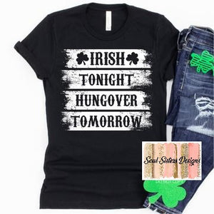 Irish tonight hungover tomorrow (SP3-4)