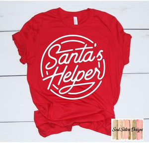 Santa's Helper (white) (C107-8)