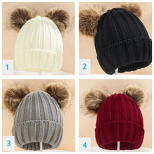 Load image into Gallery viewer, Toddler Pom Pom  Beanie