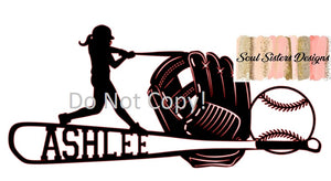 Softball Sign DIGITAL FILE ONLY