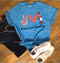 Load image into Gallery viewer, Peace Love Reading
