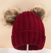 Load image into Gallery viewer, Toddler Pom Pom  Beanie