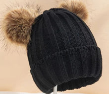Load image into Gallery viewer, Toddler Pom Pom  Beanie