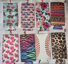 Load image into Gallery viewer, Skinny can koozies with patch