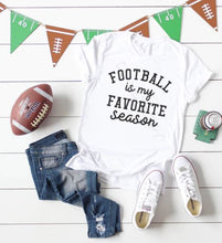 Load image into Gallery viewer, Football is my favorite season (black)  FO32