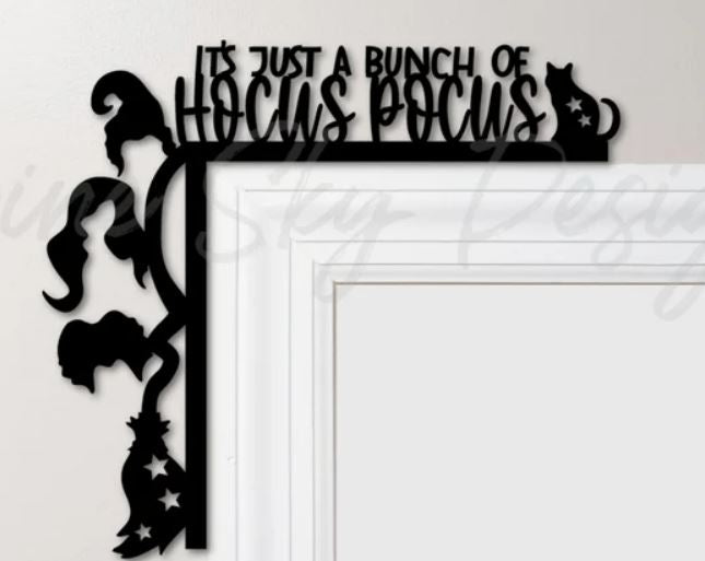 HP Witches Over Door Sign