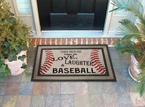 This house runs on love laughter and BASEBALL