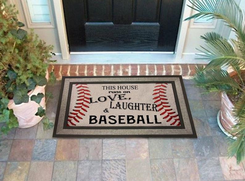 This house runs on love laughter and SOFTBALL