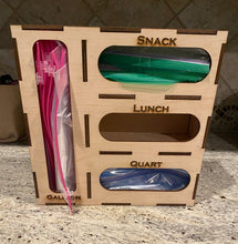 Load image into Gallery viewer, Food Bag Storage Holder Organizer Dispenser