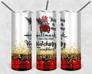 Christmas movie tumbler