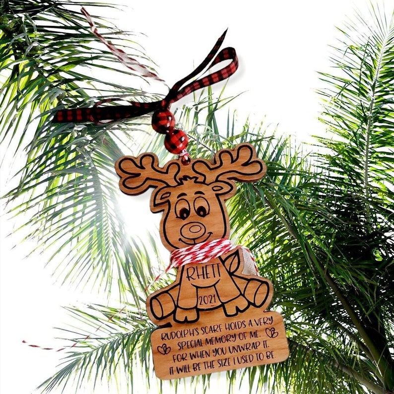 Rudolph Scarf Ornament