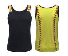 Load image into Gallery viewer, Baseball/Softball/Soccer/Voleyball Tank Top (Blank or any print you want on it)