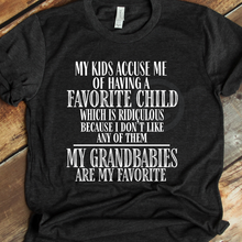 Load image into Gallery viewer, My grand babies are my favorite M162-9