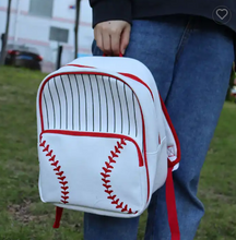 Load image into Gallery viewer, Baseball Backpack