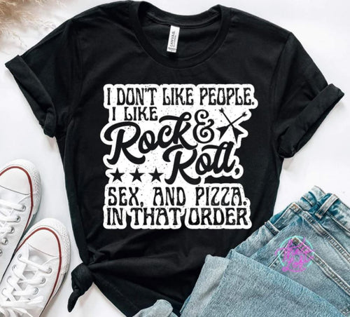 I DON'T LIKE PEOPLE, I LIKE ROCK N ROLL E464