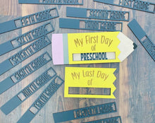 Load image into Gallery viewer, First Day Of School changeable sign
