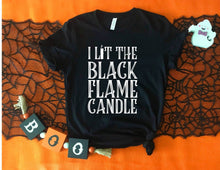 Load image into Gallery viewer, I lit the black flame candle  (F119-10)
